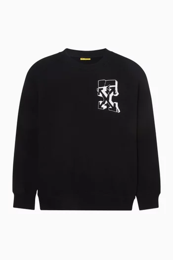 Graffiti Crewneck Sweatshirt