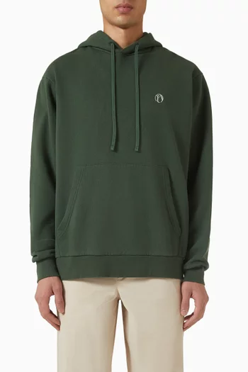 Stitch Hooded Sweatshirt in Cotton