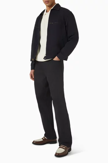 Coarse Pants in Cotton Twill