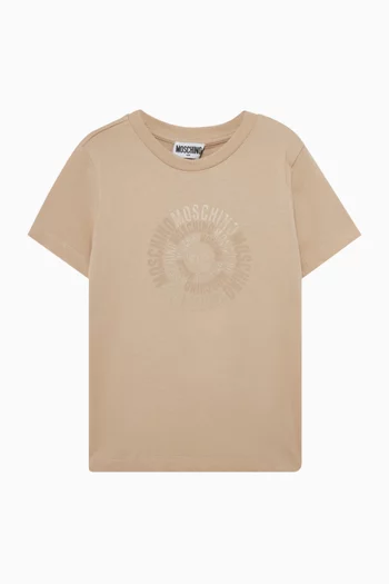 Circular Logo T-shirt in Cotton