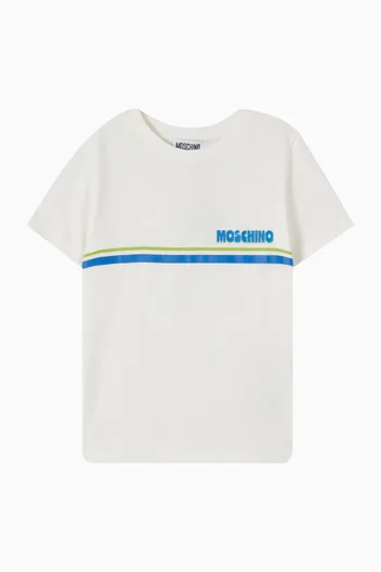 Logo T-shirt in Cotton Jersey