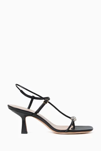 Trianna 70 Strappy Sandals in Leather