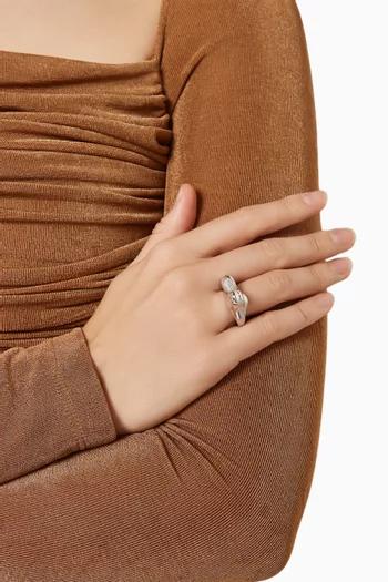 Pia Diamond Ring in 14kt White Gold