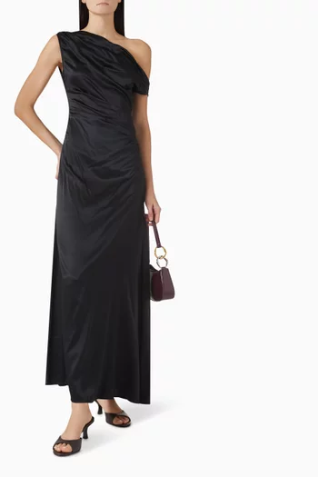 Phare Maxi Dress in Silk