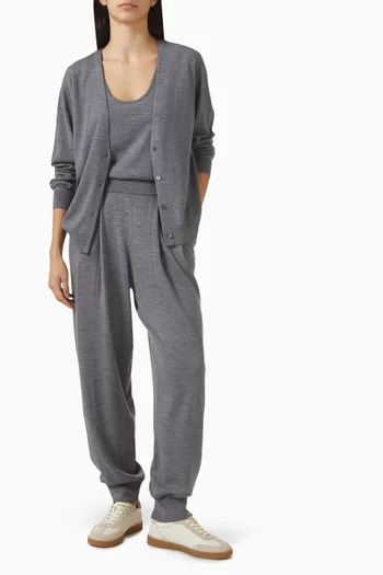 كارديغان بأزرار صوف وكشمير