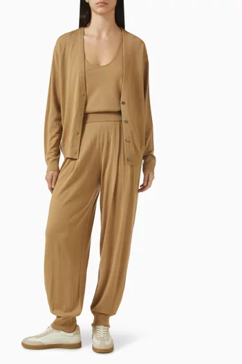 كارديغان بأزرار صوف وكشمير