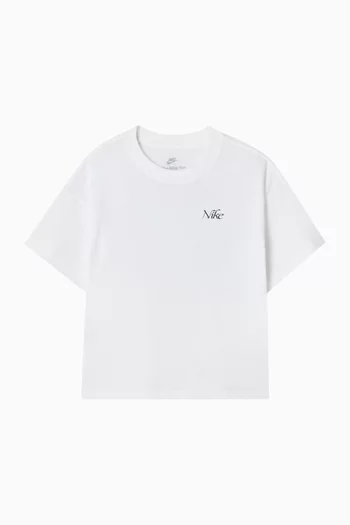 Sportswear Boxy T-Shirt in Cotton