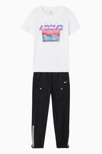 Fly Above T-shirt in Cotton