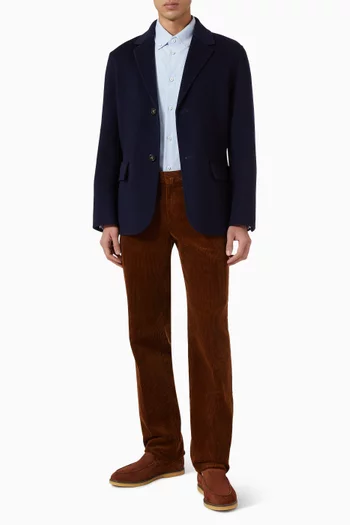 Shirt in Brushed Cotton