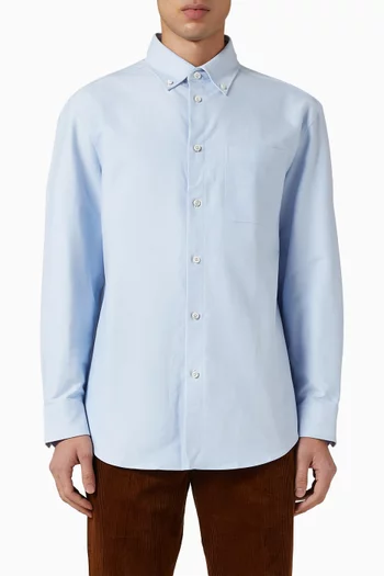 Shirt in Brushed Cotton