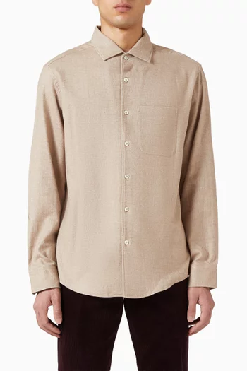 قميص فلانيل قطن