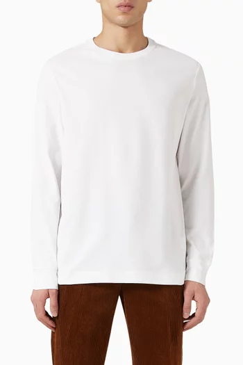 T-shirt in Peached Cotton