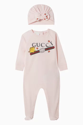 Sleepsuit Set in Cotton