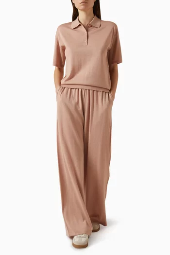 سترة بولو اثير حرير وصوف مارينو