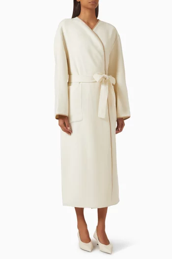 Angie Coat in Wool-cashmere
