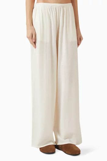 بنطال كاميليا صوف مارينو