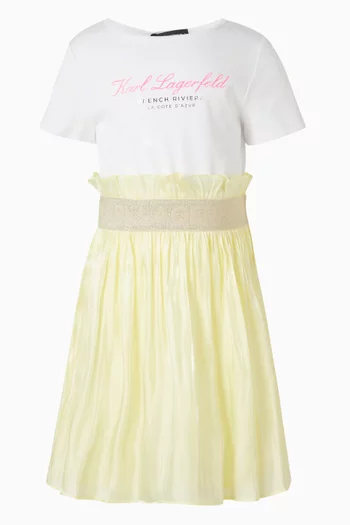 فستان بنمط تي شيرت