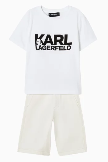 KARL T-shirt in Cotton