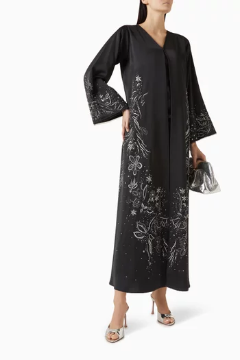 عباية مطرزة بالخرز