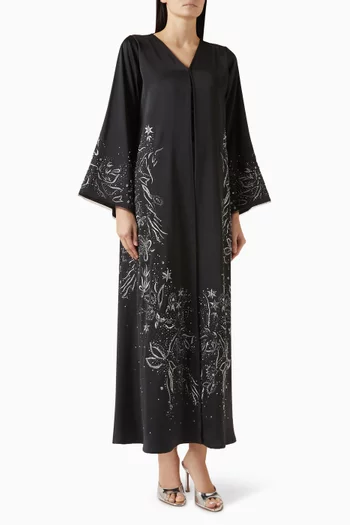 عباية مطرزة بالخرز