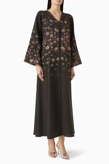 Bead-embellished Abaya