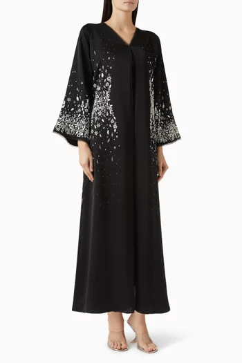 عباية مطرزة بالخرز