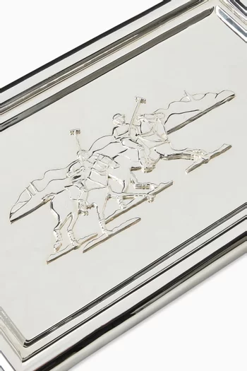 Tisdale Trinket Tray in Silver-plated Brass