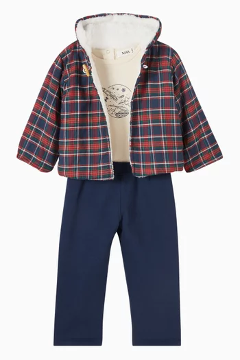 طقم من ثلاث قطع