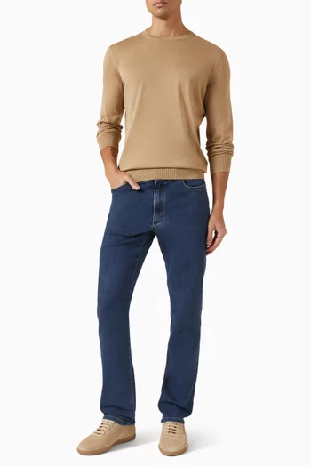 Crewneck Sweater in Cashseta