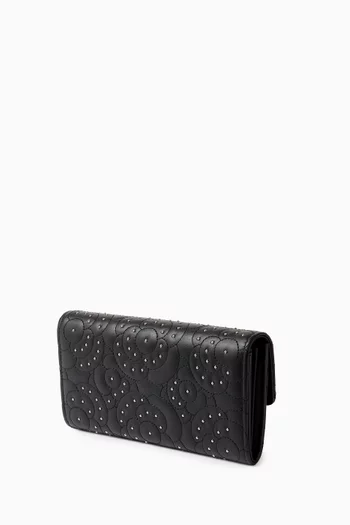 Camellia Flap Wallet
