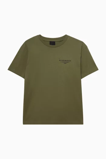 Logo T-shirt in Cotton