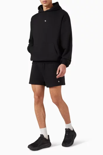 شورت بعبارة 247 Team جيرسيه بمزيج قطن