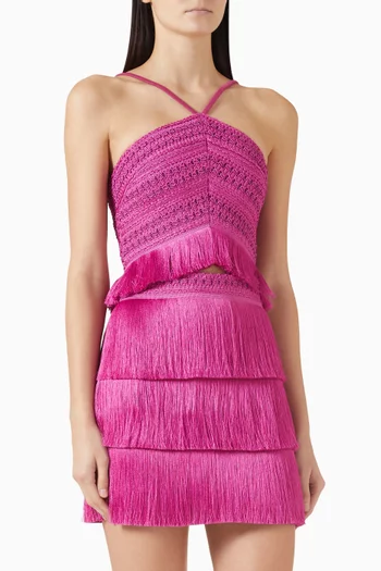 بلوزة آمبر بشرّابات باتبو × كاميلا كويلو