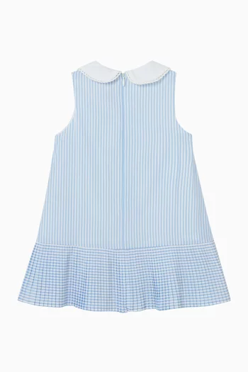 Striped Peter Pan Collar Dress