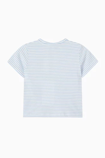 Striped T-shirt in Cotton