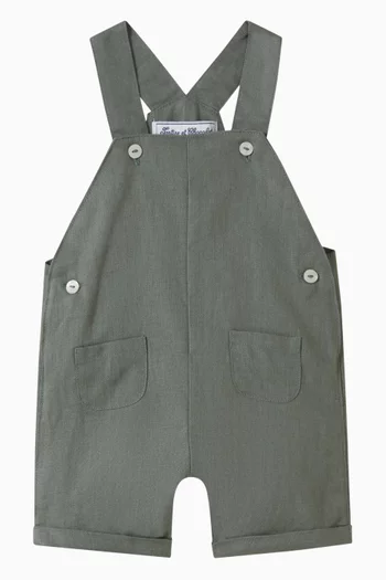 Dungarees in Linen