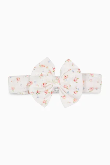 All-over Print Bow Headband