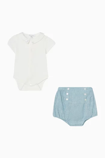 Romper & Dungarees in Cotton