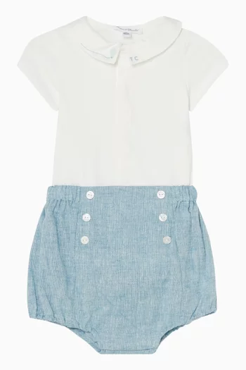 Romper & Dungarees in Cotton