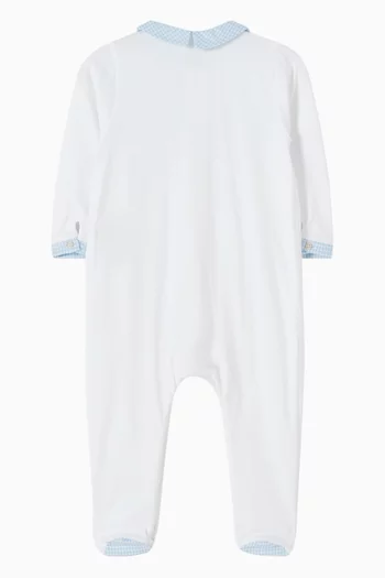 Two-Tone Gingham Pyjamas