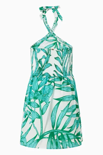 Manin Halter Mini Dress