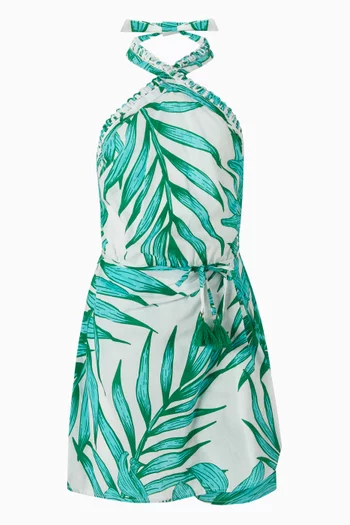 Manin Halter Mini Dress