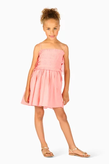 Elena Smocked Mini Dress