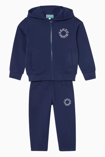 Logo Jogging Pants in French Terry