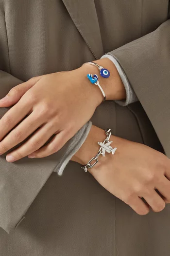 سوار مزين بحليتين