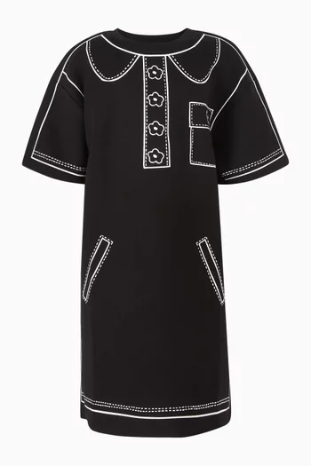 Daisy Print Dress in Cotton