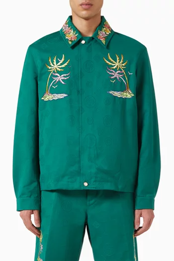 Diamond Monogram Jacquard Jacket