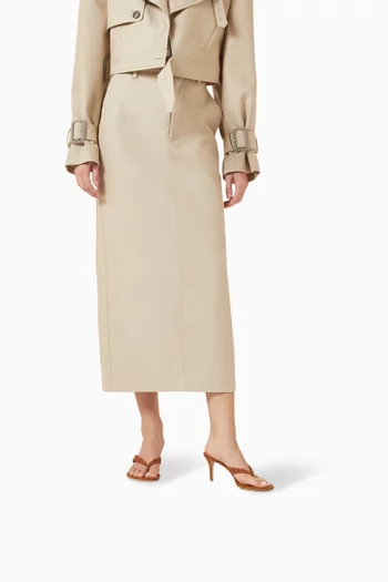 حذاء مفتوح من الخلف بسيور بنمط ثونغ شمواه