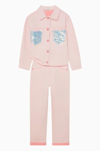 Sequin Pocket Trousers