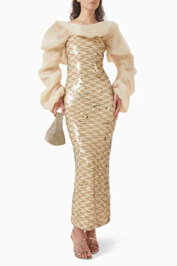 Sequin-embellished Dress